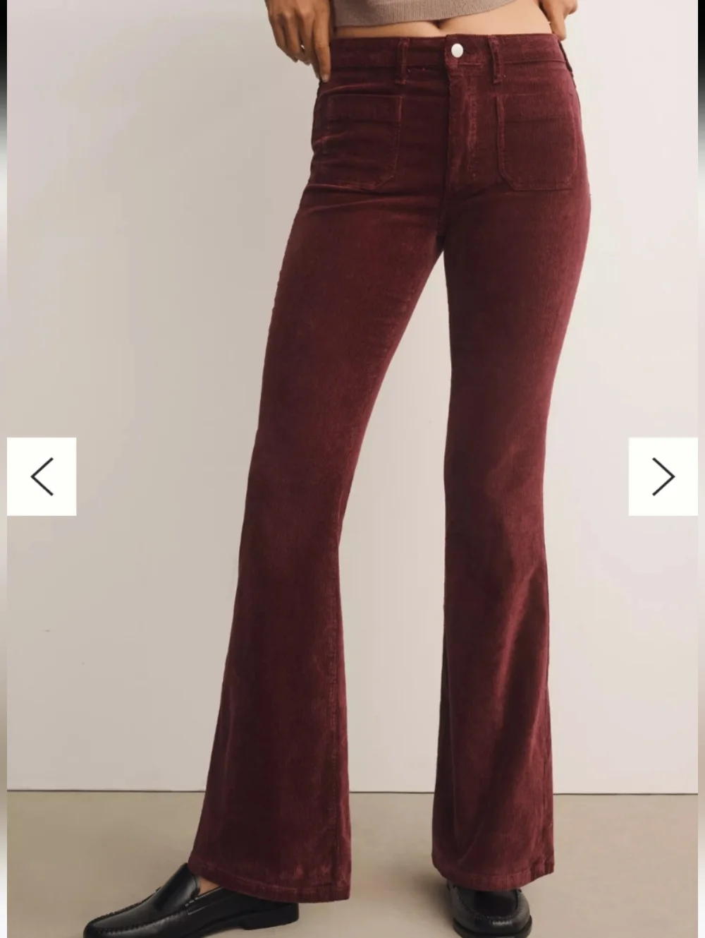 Anthropologie Pilcro The Icon Corduroy Flare Pants